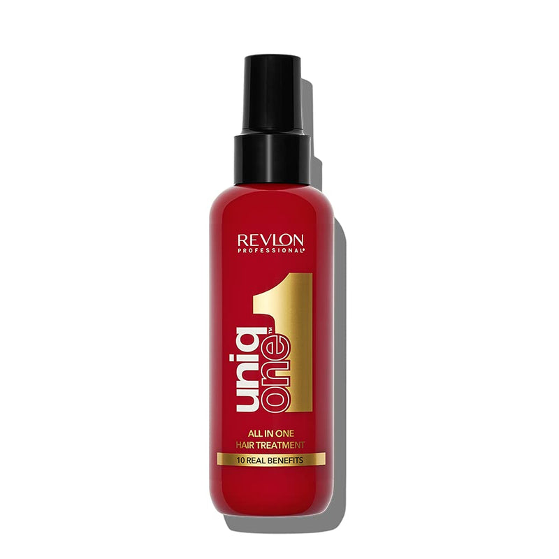 UniqOne Hair Treatment Classic, 150 ml, Spray Treatment for More Volume, Smoothness & Easier Combing, Hair Care without Rinsing, Spray Helps Prevent Split Ends