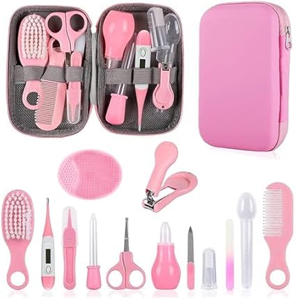 Baby Grooming Kit,Safety Grooming Kit for Toddlers Set for Newborn, Girls, Boys
