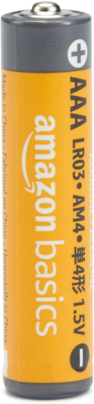 amazon basics High Performance 1.5 V AAA Alkaline Batteries, Pack of 36 (Appearance May Vary)