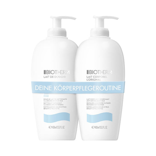 Biotherm Lait Corporel L'Original, feuchtigkeitsspendende Körperlotion mit Life Plankton für geschmeidige Haut, sanfte Körperpflege mit zartem Duft, Bodylotion für hydratisierte Haut