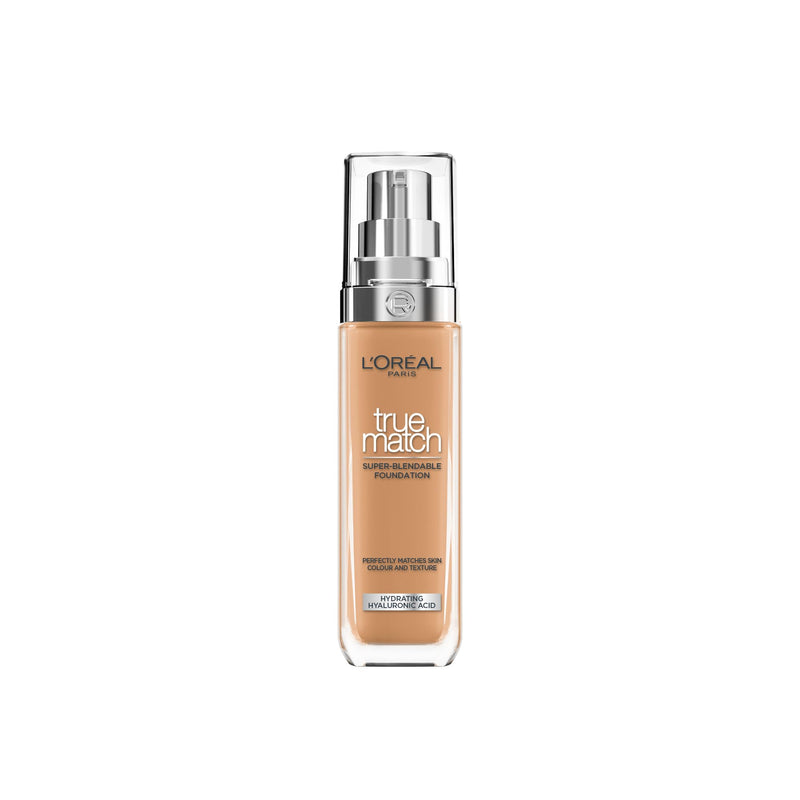 L'Oréal Paris Make up, liquid foundation with hyaluronic and aloe vera, true match make-up, 3.N neutral light medium