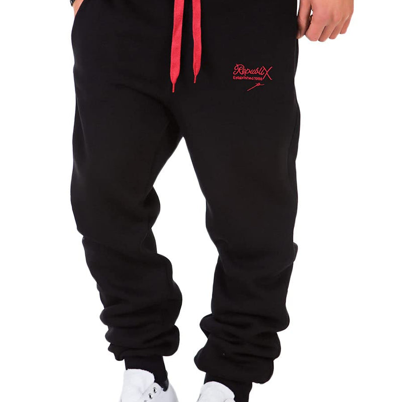 REPUBLIX R-0052 Men's Sports Trousers, Jogging Bottoms, Sweatpants, Training Trousers