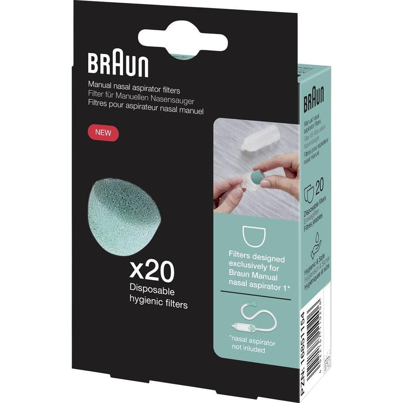 Braun Nasal Aspirator 1, BNA100EU Quickly and gently removes blocked noses Electric nasal aspirator for all ages 0+