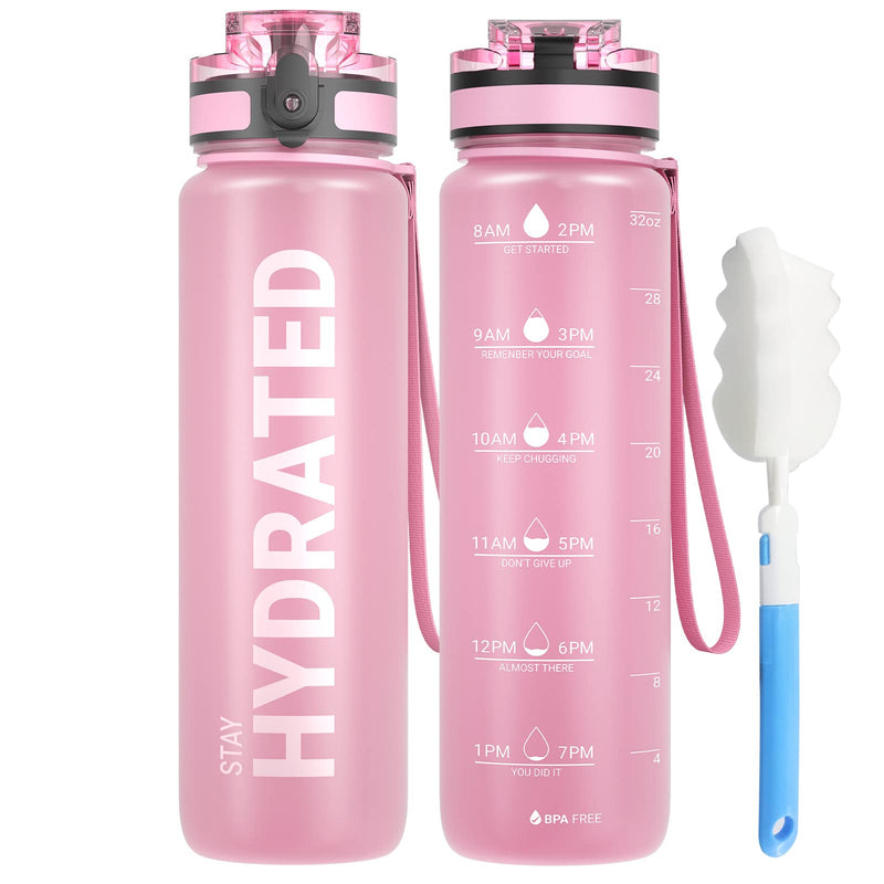 Sahara Sailor Water Bottle, Sports Water Bottle, (BPA-Free Tritan) 1L/500 ml/750 ml, Leak-Proof Sports Water Bottle, Sports Bottle for Bike, Camping, Yoga, Gym (1 Bottle)