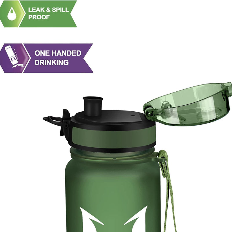Super Sparrow Drinking Bottle, Tritan Water Bottle, 350 ml, 500 ml, 750 ml, 1000 ml, BPA-Free, Ideal Sports Bottle, for Sports, Bike, Fitness, University or Outdoors, Lightweight, Sustainable