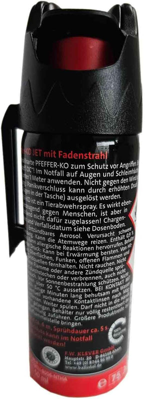 Ballistol Pepper Defence Spray KO Jet, 50 ml, 24430