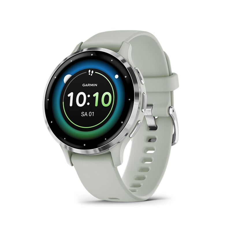 Garmin Venu 3 GPS Fitness Smartwatch with Bluetooth Telephony and Voice Assistance, Ultra Sharp 1.4/1.2 Inch AMOLED Touch Display, Fitness Functions, Music, Pay and Wheelchair Mode