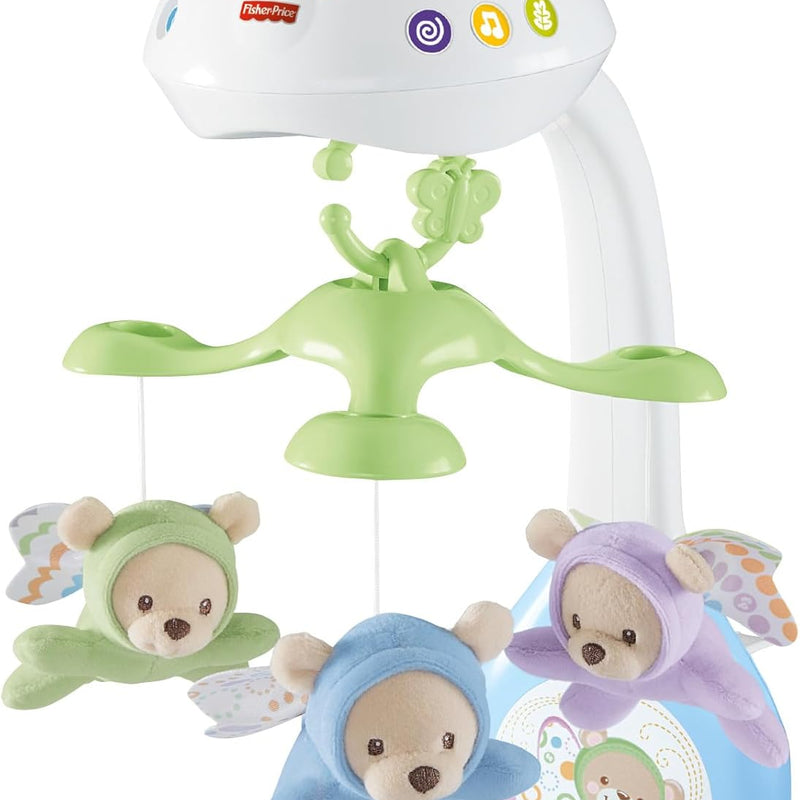 Mattel Fisher-Price 3-in-1 Dream Bear Cot Mobile Mobile