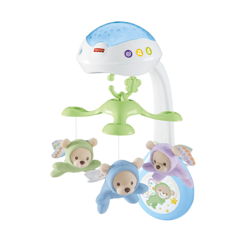 Mattel Fisher-Price 3-in-1 Dream Bear Cot Mobile Mobile