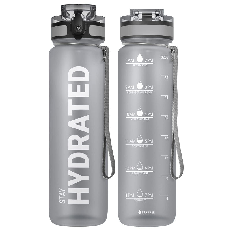 Sahara Sailor Water Bottle, Sports Water Bottle, (BPA-Free Tritan) 1L/500 ml/750 ml, Leak-Proof Sports Water Bottle, Sports Bottle for Bike, Camping, Yoga, Gym (1 Bottle)