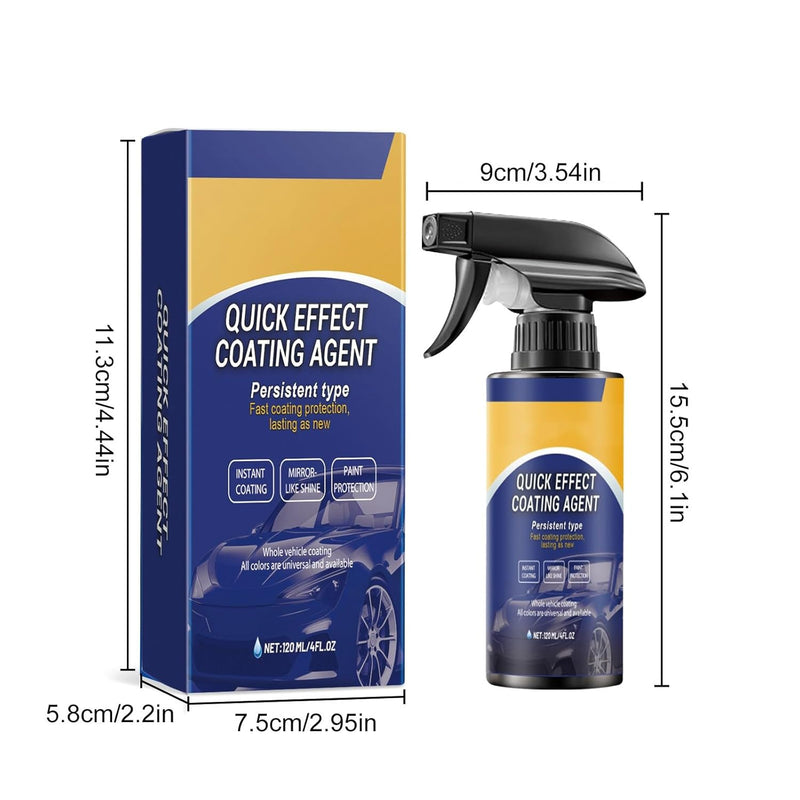 Quick Effect Coating Agent for Car, the highly efficient ceramic coating spray that combines repair, protection and brightening, repairs scratches and wear quickly (3)
