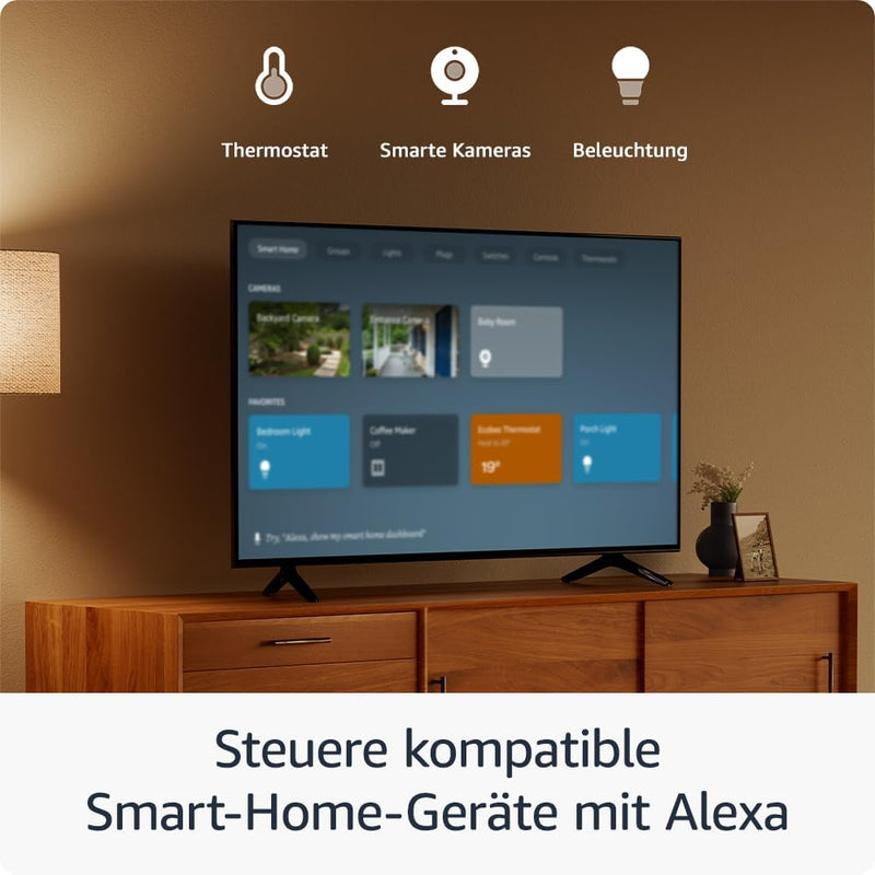 Amazon Fire TV Stick HD (Newest gen), free and live TV, Alexa Voice Remote, smart home controls, HD streaming