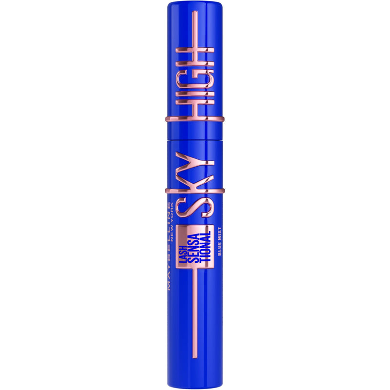 Maybelline New York Black Mascara for Extremely Long Eyelashes, Lash Sensational Sky High Mascara, Very Black, 7.2 ml