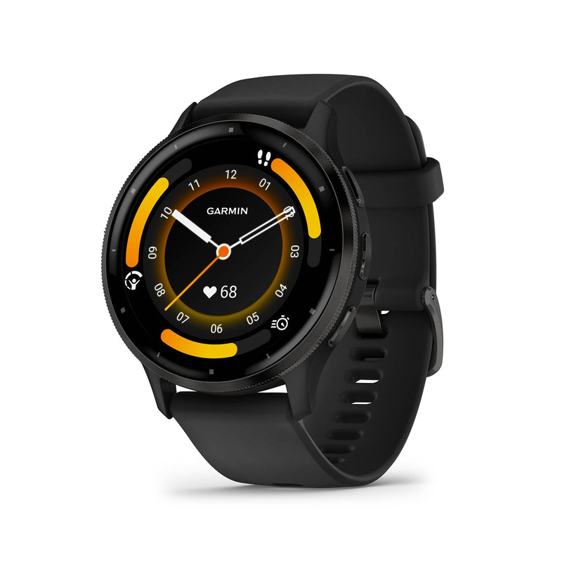 Garmin Venu 3 GPS Fitness Smartwatch with Bluetooth Telephony and Voice Assistance, Ultra Sharp 1.4/1.2 Inch AMOLED Touch Display, Fitness Functions, Music, Pay and Wheelchair Mode