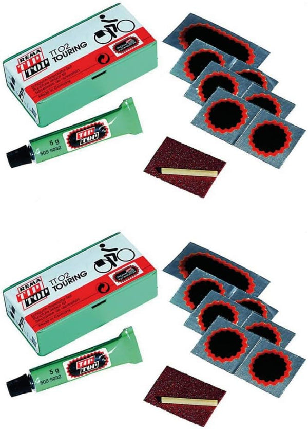 Rema Tip Top Unisex - Adult TipTop02 Repair Kit - Green - 2 Sets