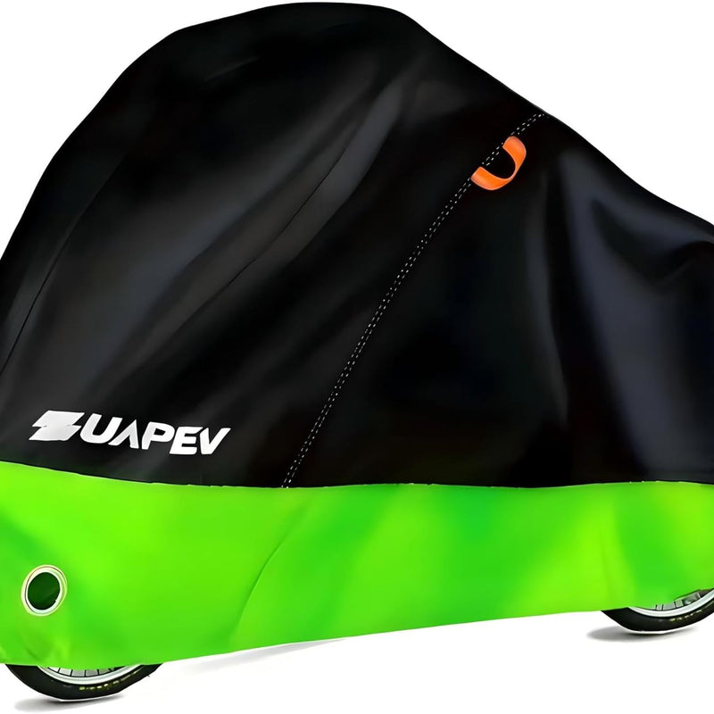 ZUAPEV Bicycle Cover Waterproof Bicycle Garage Weatherproof Tarpaulin for Outdoor Use Bicycle Tarpaulin Polyester 210D Bicycle Tarpaulin Rain Cover Bicycle Garage Outdoor Cover Protective Cover 195 x