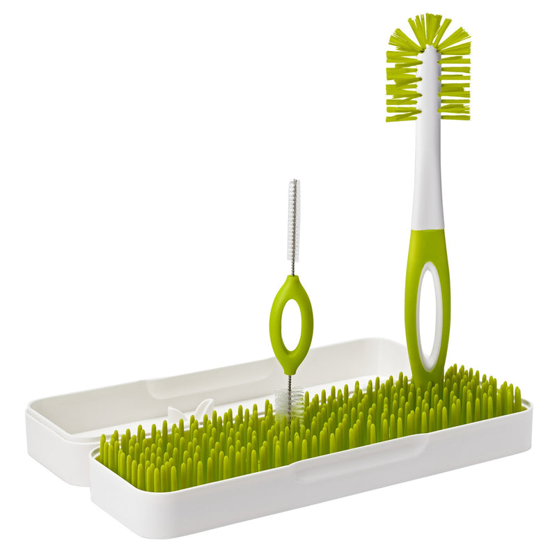 GRASS Starter Set by Boon, the Stylish Drying and Drying Rack for Baby Bottles, Teats and Pacifiers. BPA, Phthalate and PVC Free. The Perfect Gift and First Equipment for Newborns
