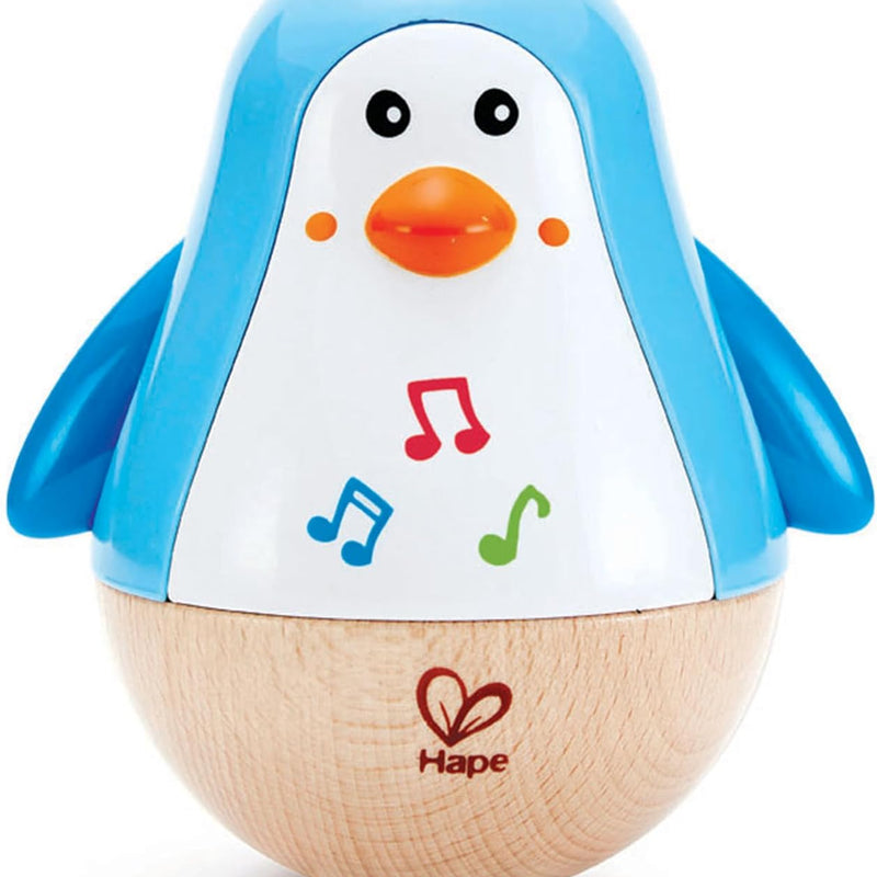 Hape E0331 Standing Up Penguin with Sound Blue from 6 Months