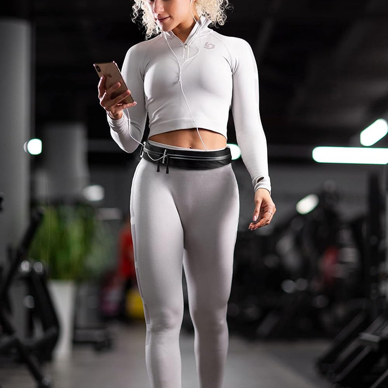 Fitgriff® Running Belt for Mobile Phone, Running Bag, Jogging, Waist Bag, Sports Belt, Running Belt for Jogging, Running, Sports, Fitness - Suitable for All Smartphones