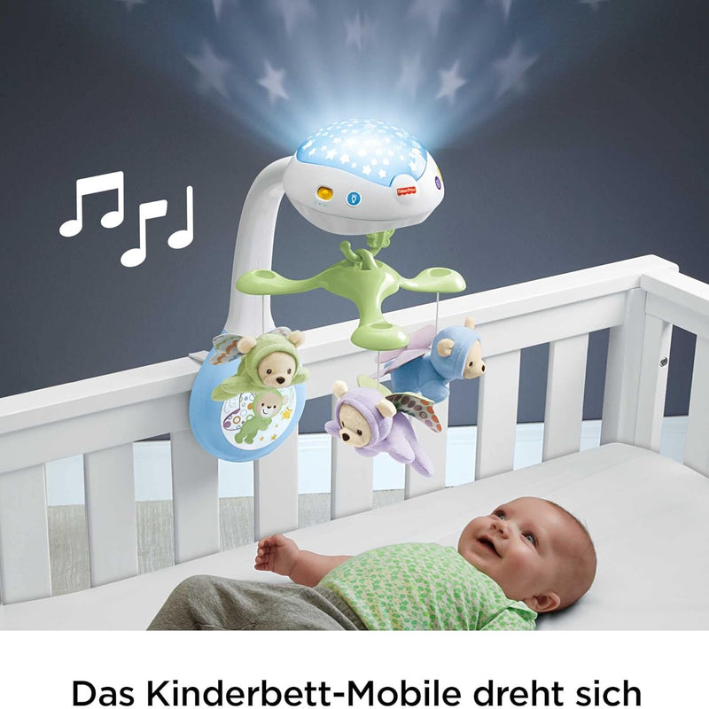 Mattel Fisher-Price 3-in-1 Dream Bear Cot Mobile Mobile