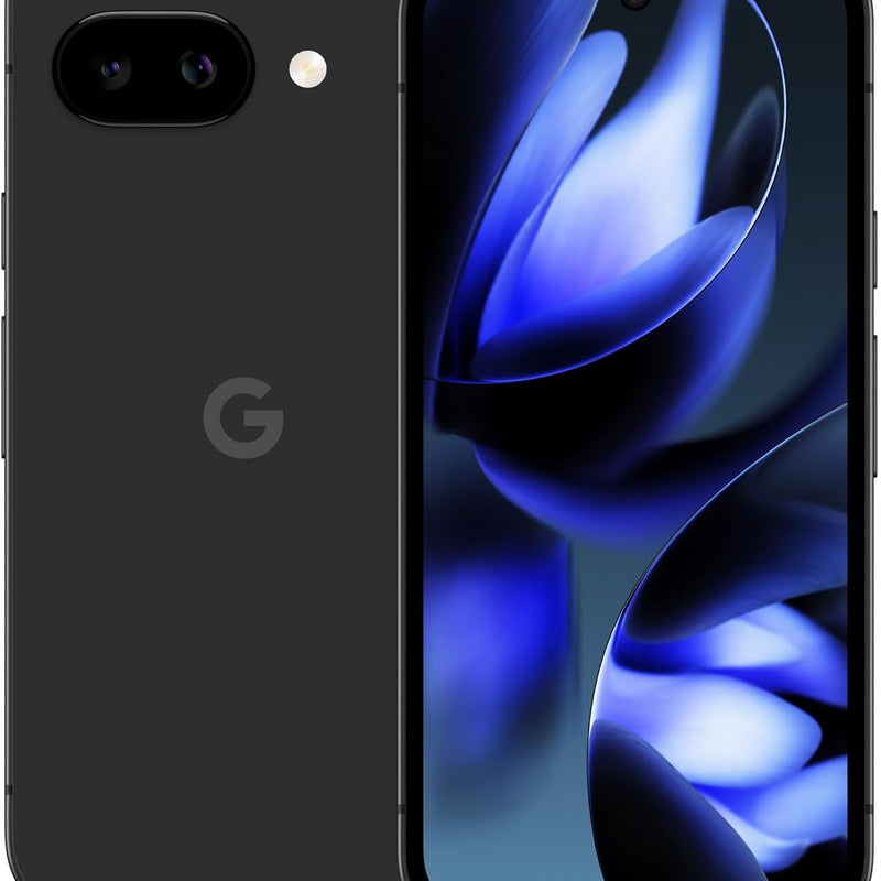 Google Pixel 9a: Android-Smartphone ohne SIM-Lock, mit KI-Kamera, 24 Stunden Akkulaufzeit und leistungsstarken Sicherheitsfunktionen – Obsidian, 128GB + 4K Streamer