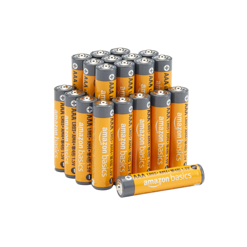 amazon basics High Performance 1.5 V AAA Alkaline Batteries, Pack of 36 (Appearance May Vary)