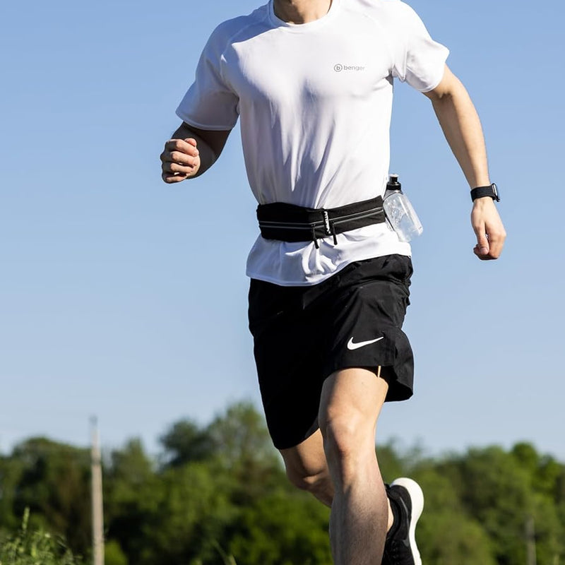 Fitgriff® Running Belt for Mobile Phone, Running Bag, Jogging, Waist Bag, Sports Belt, Running Belt for Jogging, Running, Sports, Fitness - Suitable for All Smartphones