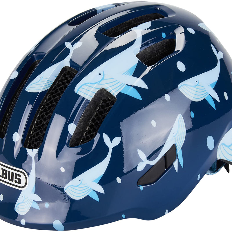 ABUS Smiley 3.0 Children’s Bicycle Helmet with Deep Fit, Child-Friendly Designs and Space for a Ponytail, Suitable for Girls and Boys