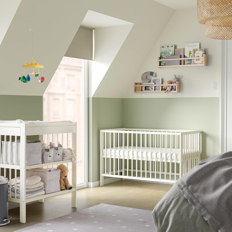 GULLIVER 2-Piece Baby Furniture Set, 60 x 120 cm, White