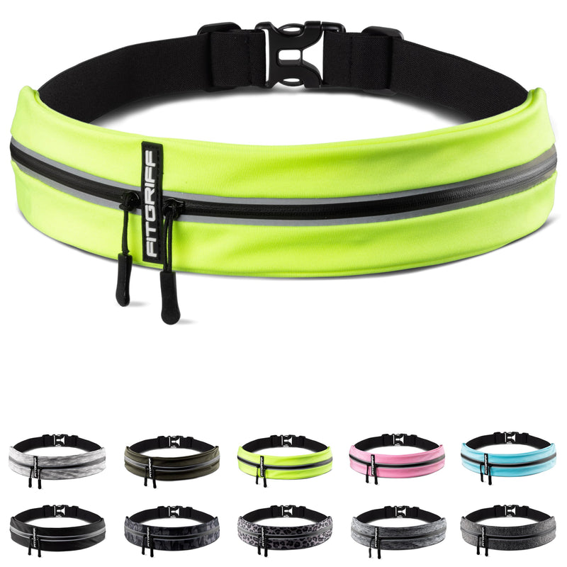 Fitgriff® Running Belt for Mobile Phone, Running Bag, Jogging, Waist Bag, Sports Belt, Running Belt for Jogging, Running, Sports, Fitness - Suitable for All Smartphones