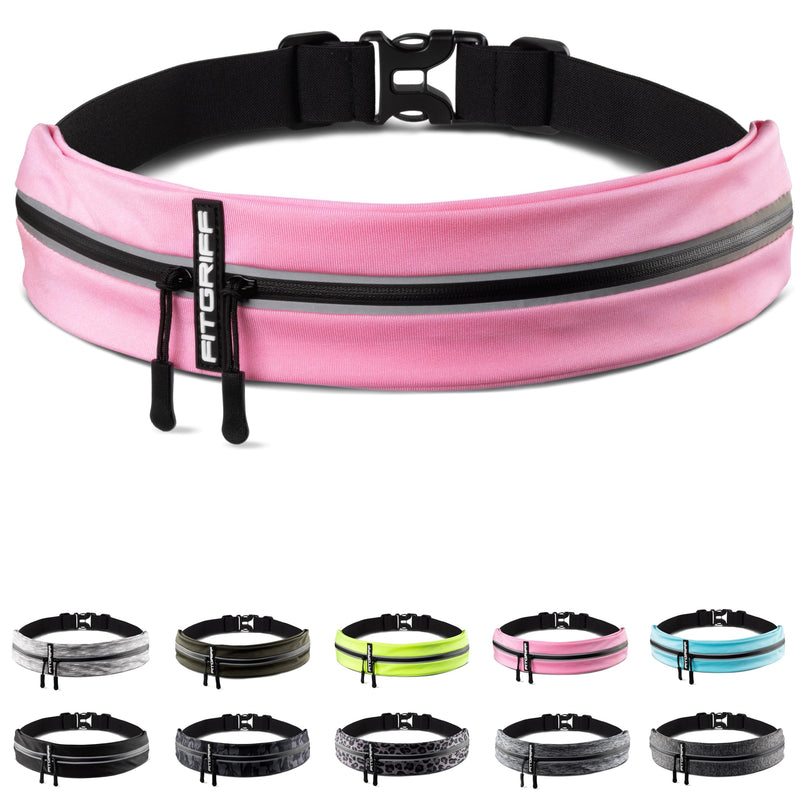 Fitgriff® Running Belt for Mobile Phone, Running Bag, Jogging, Waist Bag, Sports Belt, Running Belt for Jogging, Running, Sports, Fitness - Suitable for All Smartphones