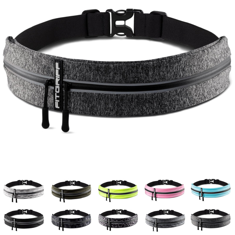 Fitgriff® Running Belt for Mobile Phone, Running Bag, Jogging, Waist Bag, Sports Belt, Running Belt for Jogging, Running, Sports, Fitness - Suitable for All Smartphones