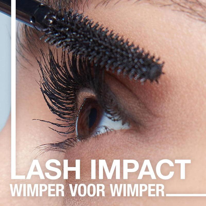 Maybelline New York Black Mascara for Extremely Long Eyelashes, Lash Sensational Sky High Mascara, Very Black, 7.2 ml