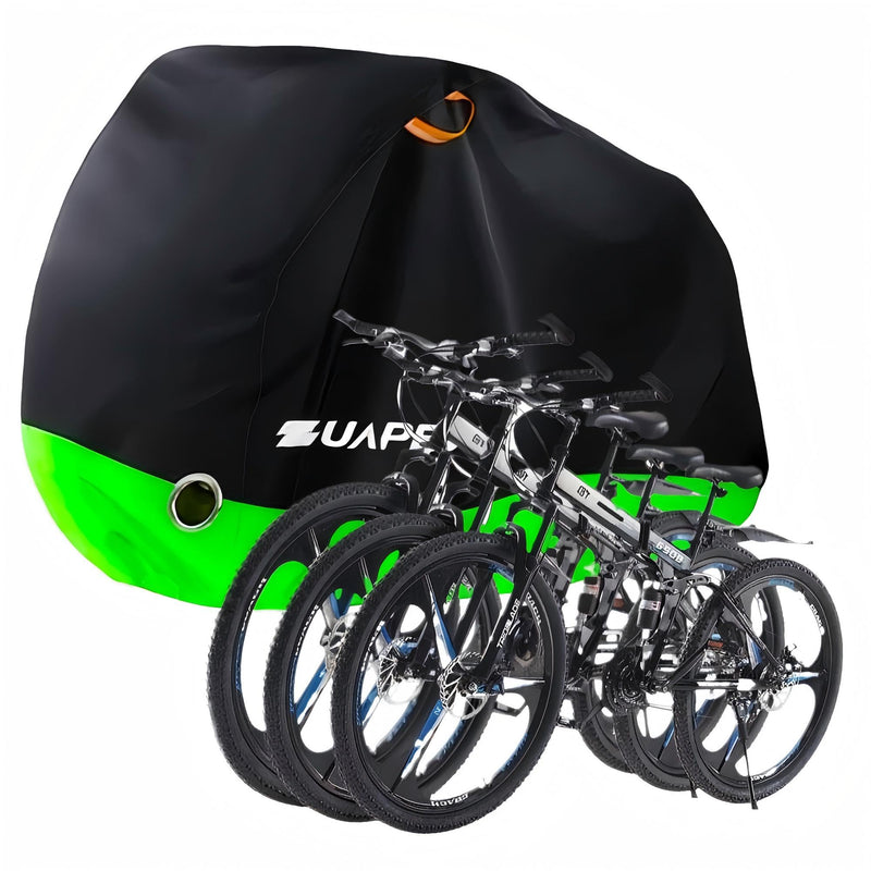 ZUAPEV Bicycle Cover Waterproof Bicycle Garage Weatherproof Tarpaulin for Outdoor Use Bicycle Tarpaulin Polyester 210D Bicycle Tarpaulin Rain Cover Bicycle Garage Outdoor Cover Protective Cover 195 x
