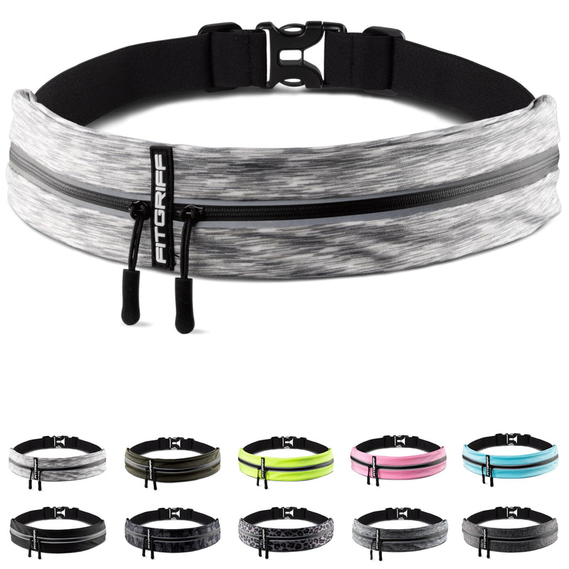 Fitgriff® Running Belt for Mobile Phone, Running Bag, Jogging, Waist Bag, Sports Belt, Running Belt for Jogging, Running, Sports, Fitness - Suitable for All Smartphones