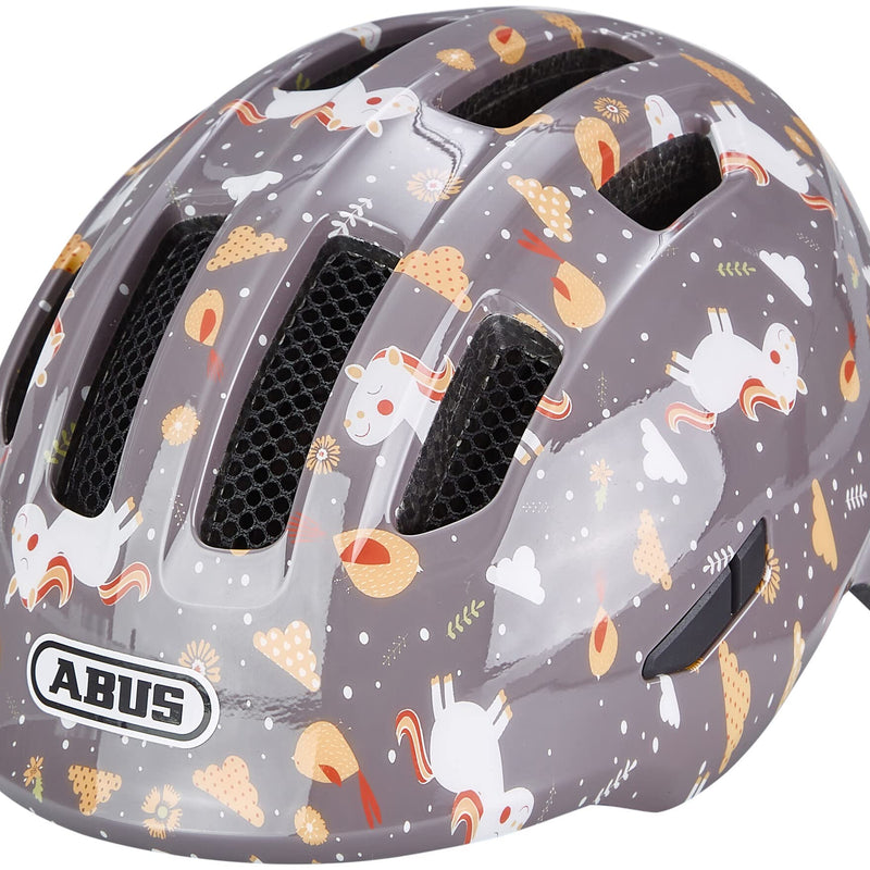ABUS Smiley 3.0 Children’s Bicycle Helmet with Deep Fit, Child-Friendly Designs and Space for a Ponytail, Suitable for Girls and Boys