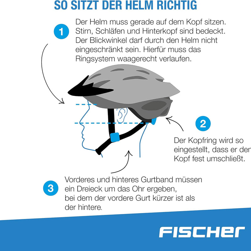 FISCHER Unisex - Adult Urban Lano Bicycle Helmet