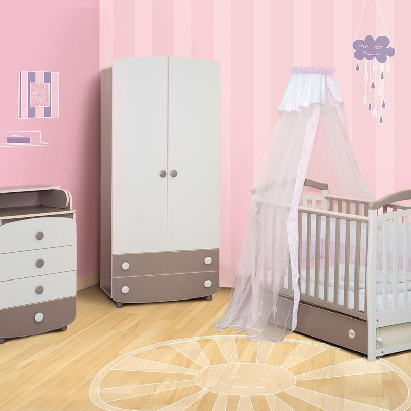 Madrid Baby Room Complete Set 3-Piece Baby Cot Changing Unit Wardrobe New 06.10; 26.10; 27.1.10