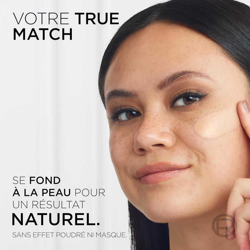 L'Oréal Paris Make up, liquid foundation with hyaluronic and aloe vera, true match make-up, 3.N neutral light medium
