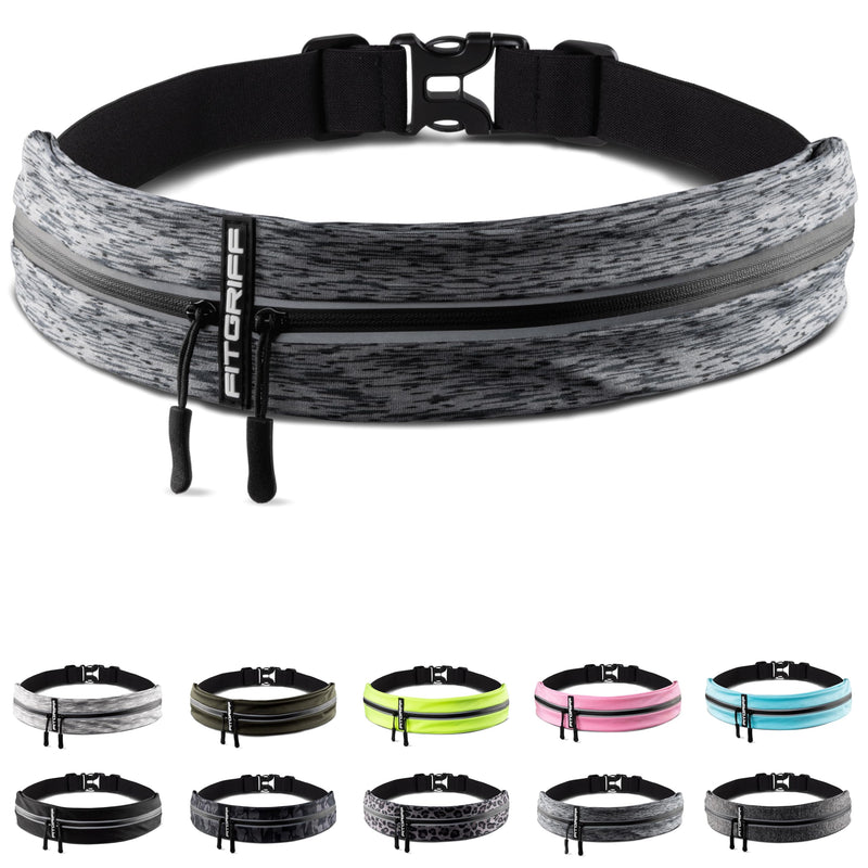 Fitgriff® Running Belt for Mobile Phone, Running Bag, Jogging, Waist Bag, Sports Belt, Running Belt for Jogging, Running, Sports, Fitness - Suitable for All Smartphones