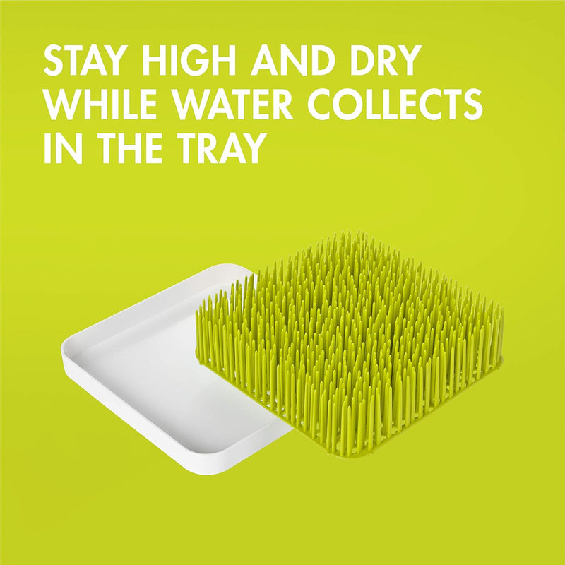 GRASS Starter Set by Boon, the Stylish Drying and Drying Rack for Baby Bottles, Teats and Pacifiers. BPA, Phthalate and PVC Free. The Perfect Gift and First Equipment for Newborns