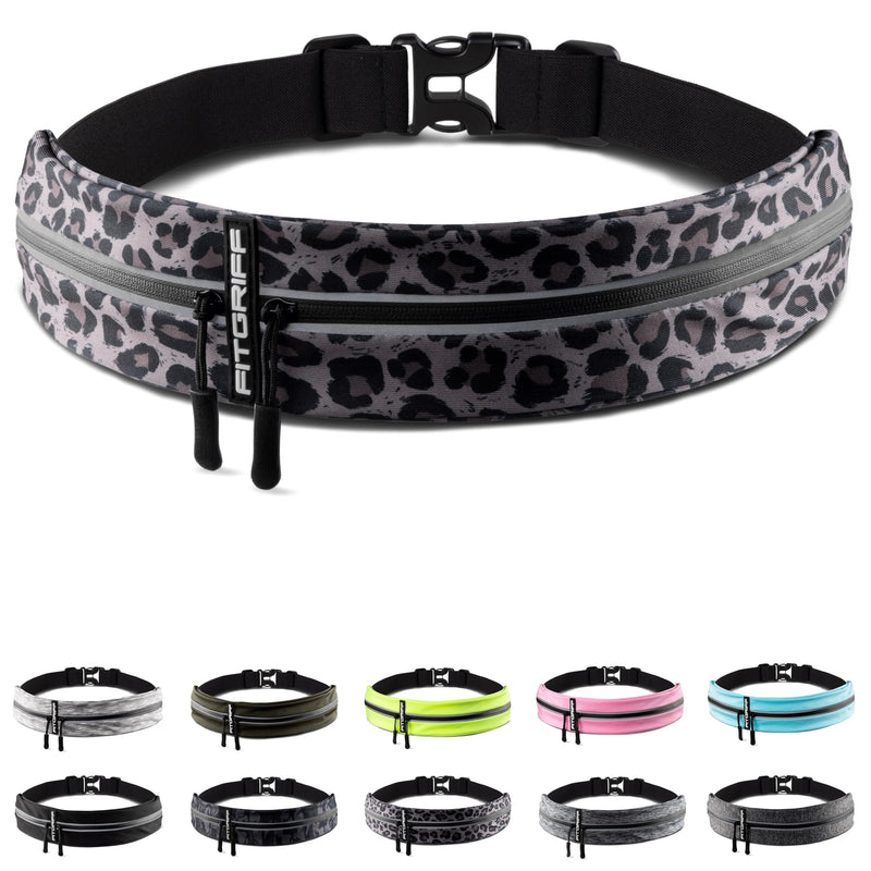 Fitgriff® Running Belt for Mobile Phone, Running Bag, Jogging, Waist Bag, Sports Belt, Running Belt for Jogging, Running, Sports, Fitness - Suitable for All Smartphones