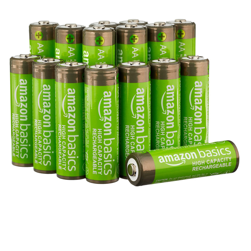 AmazonBasics AAA high capacity batteries, rechargeable, pre-charged, 8 pieces (appearance may vary)