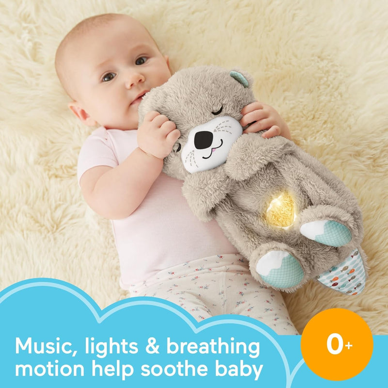 Fisher-Price FXC66 - Snooze Music Box Plush with Soothing Music and Rhythmic Movements for Soothing Baby Toy from Birth