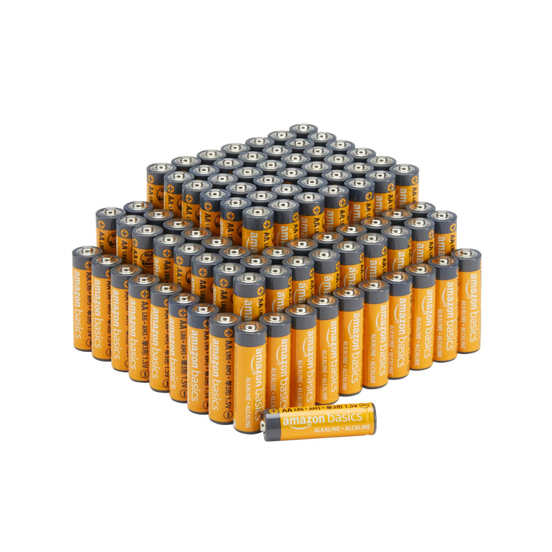 amazon basics High Performance 1.5 V AAA Alkaline Batteries, Pack of 36 (Appearance May Vary)
