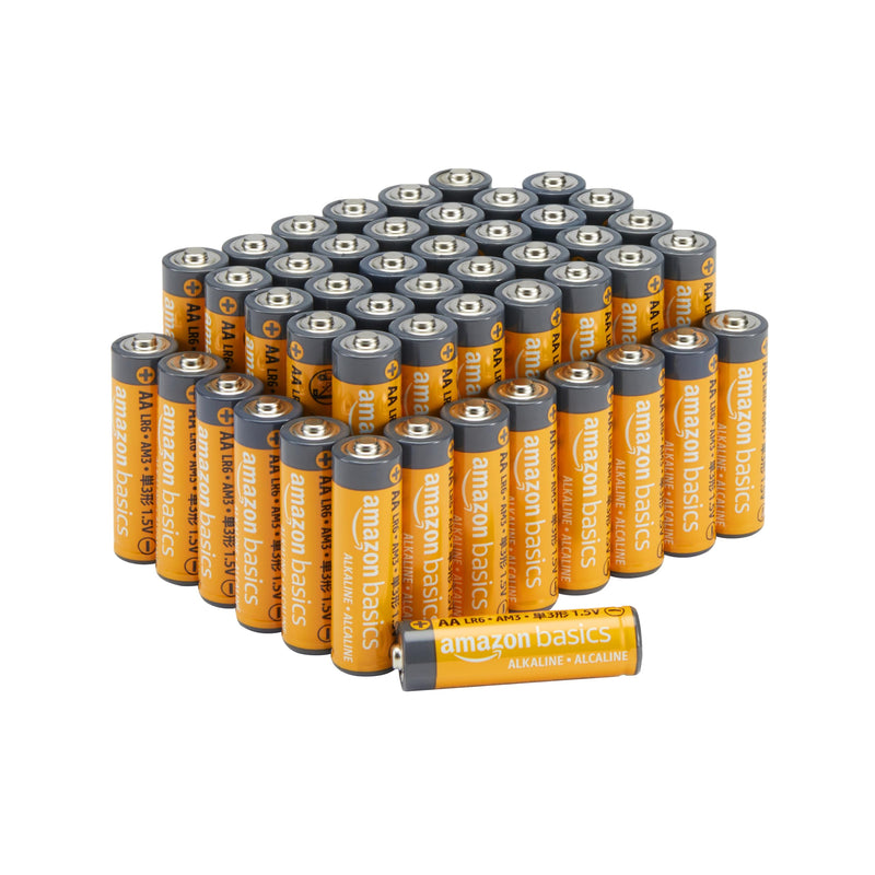 amazon basics High Performance 1.5 V AAA Alkaline Batteries, Pack of 36 (Appearance May Vary)