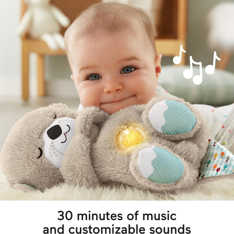 Fisher-Price FXC66 - Snooze Music Box Plush with Soothing Music and Rhythmic Movements for Soothing Baby Toy from Birth