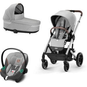 Cybex Trio Balios S Lux mit Aton S2 Telaio Silver Lava Grey