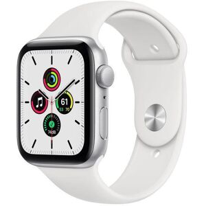 Apple Watch Series 4 (2018) GPS + Cellular 40 mm - Aluminium Silber - Sportarmband Weiß